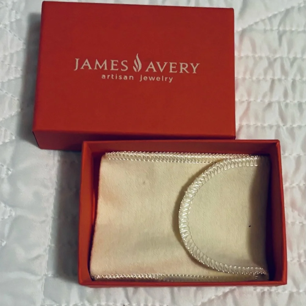 James Avery Forged Link Charm Bracelet Small - NEVER WORN - Picture 3 of 11